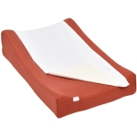 Beaba 芘亞芭 SOFALANGE 嬰兒更衣墊防水套 (磚紅色)